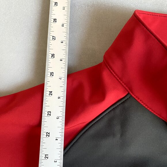 Dri Duck Jacket Womens XL Red Gray Waterproof Contour Soft Shell Lined - Picture 9 of 10